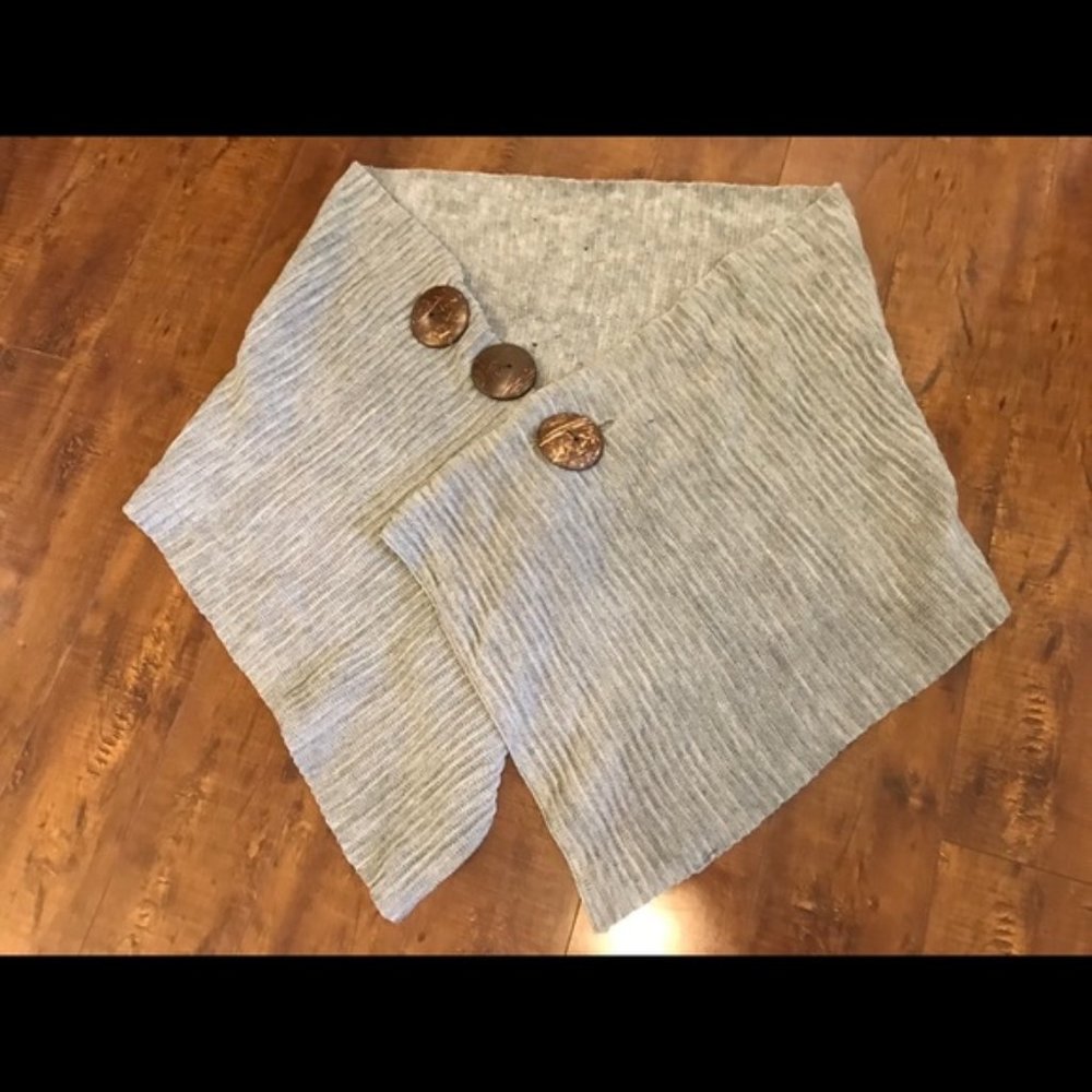 Grey Scarf/Shrug